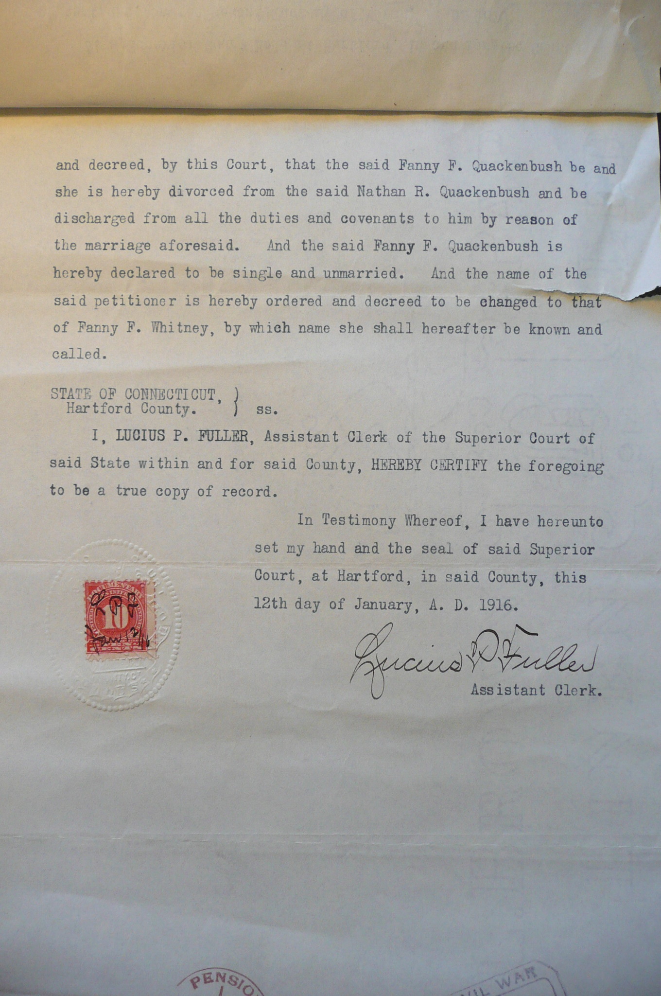 Divorce Decree Continued