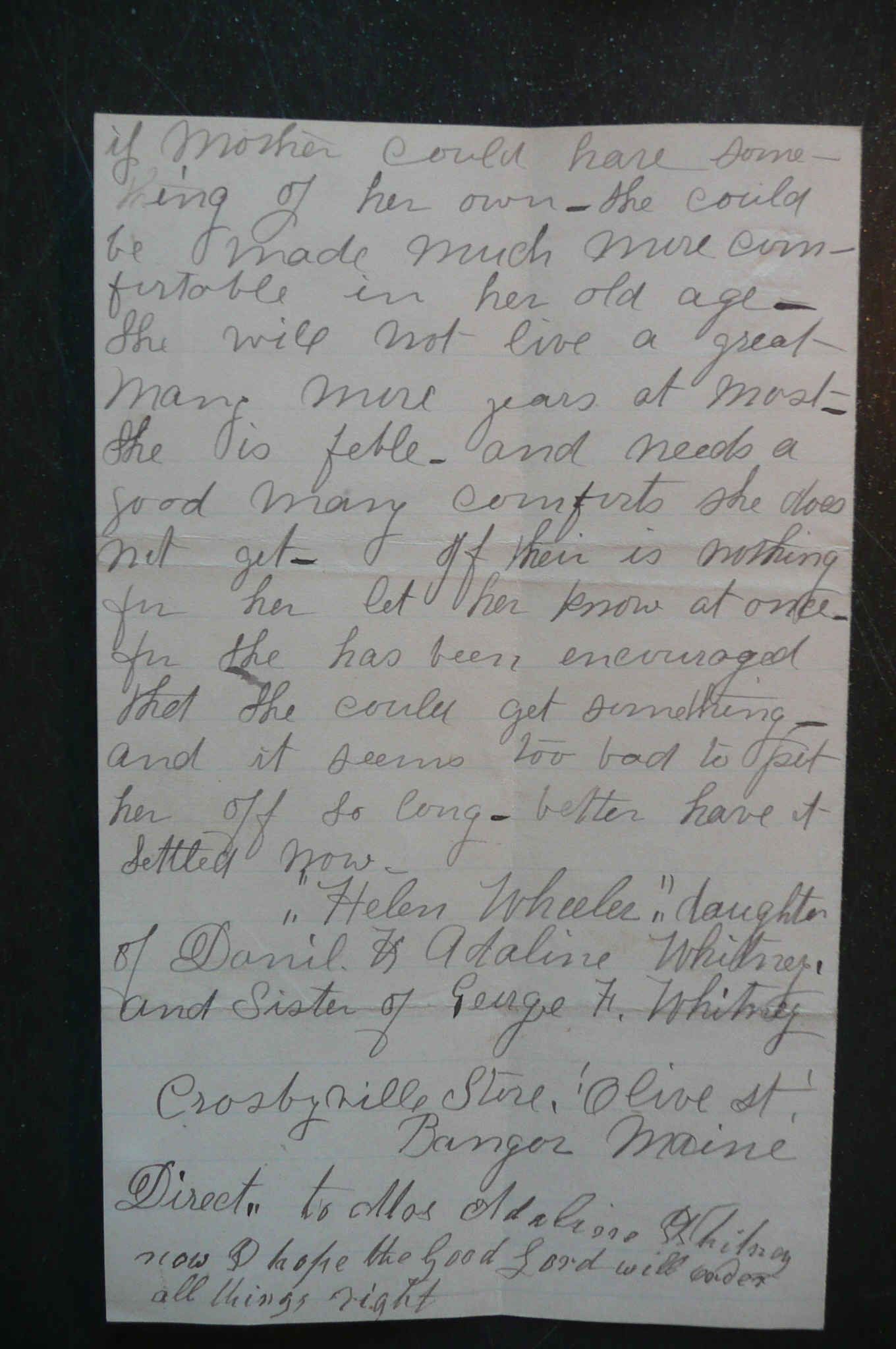 Letter of Hellen Wheeler, pg. 8