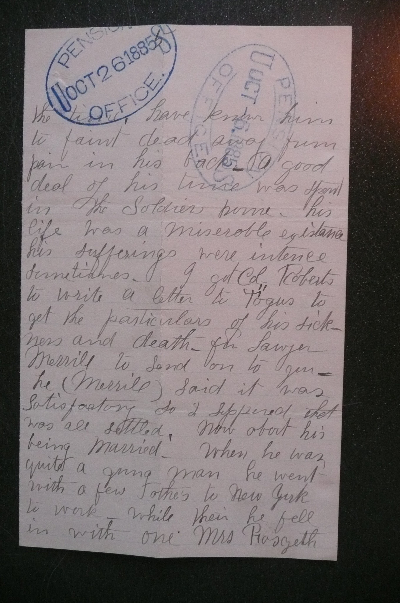 Letter of Hellen Wheeler, pg. 4