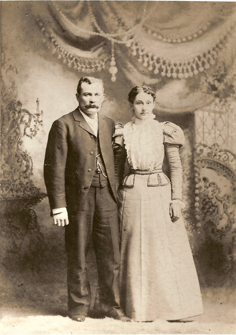 George Rumsey and Carrie Whitney Rumsey Wedding Day.jpg